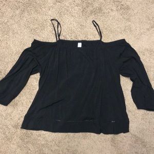 Old Navy off the shoulder shirt